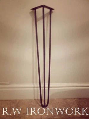 Hairpin Legs. Retro, Eames era. Table legs,(SET OF FOUR) - Image 1 of 3