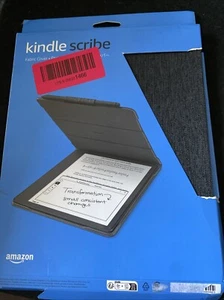Amazon authentic Fabric Cover Case for Kindle Scribe 2022 Magnetic - Picture 1 of 7
