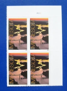 Sc # 4266 ~ Plate # Block ~ 42 cent Minnesota Statehood, 150th Anniversary Issue - Picture 1 of 1