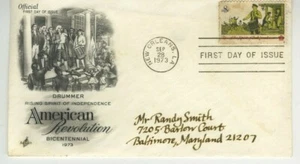 American Revolution FDC 1973 Artcraft Cachet Cover Scott #1479 8c Stamp S23 - Picture 1 of 2