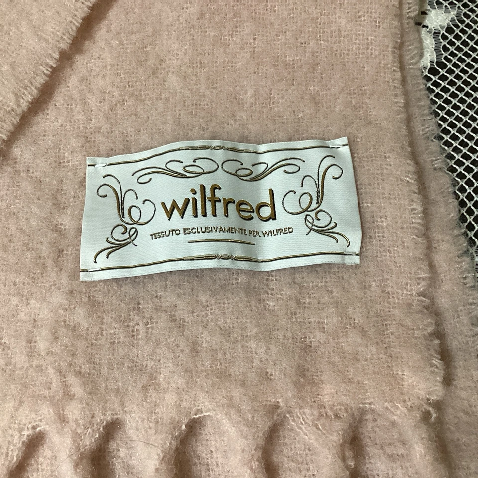 Bufanda de lana Wilfred Tessuto con flecos Foto 1 de 4