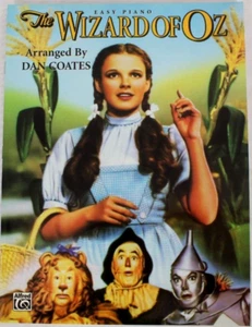 The Wizard of Oz Easy Piano Book Dan Coates Sheet Music Songs - Picture 1 of 3