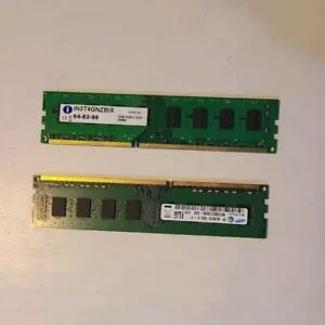 8GB RAM Stick, 4GBx2 DDR3 1333MHZ - IN3T4GEZB - Picture 1 of 3