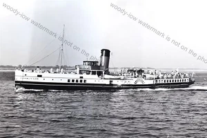 FR056 - Paddle Steamer - Bournemouth Queen - photograph 6"x4" - Picture 1 of 1