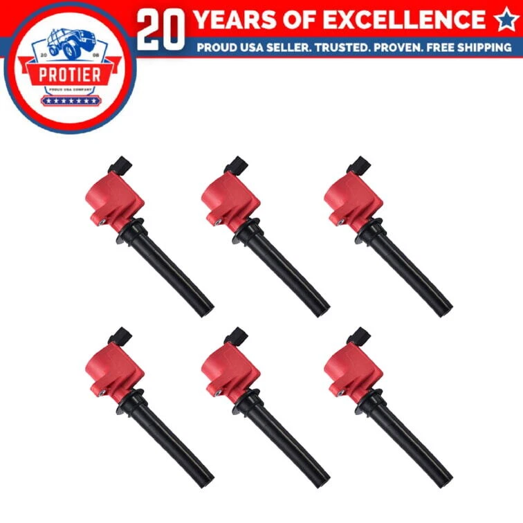 Set of 6 Ignition coil Compatible with Mercury Mariner/Montego/Sable - Image 1 of 1