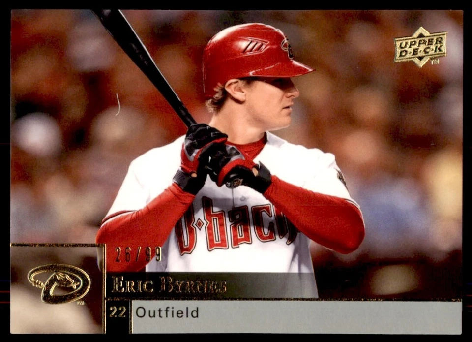 Upper Deck Gold Eric Byrnes 2009/99 Dbacks #8 *Noles2148* Foto 1 de 2