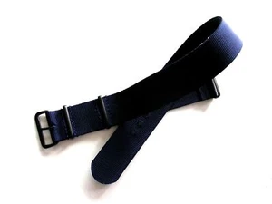 16mm NATO G10 Prem Ballistic PVD MoD RAF Military army watchband strap IW SUISSE - Picture 1 of 26