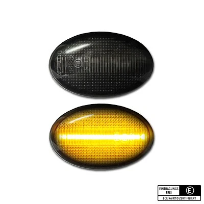 SCHWARZE LED Seitenblinker Opel Astra F Corsa GSi Combo B C Meriva A - Bild 1 von 4