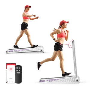 Treadmill Electric Walking Pad Home Gym Exercise Run Machine Fitness 5° Incline - Picture 1 of 13