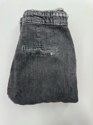 Pantalones de mezclilla negros KanCan de tiro alto años 90 holgados lavados con ácido para mujer talla 25 desgastados Foto 1 de 4