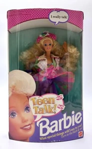 Muñeca Barbie Teen Talk 1991 / Cabello rubio / Inglés / Mattel 5745, n.ºB - Imagen 1 de 7