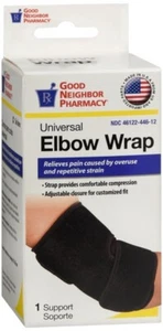 GNP ELBOW WRAP NEOP BLACK OSFM - Picture 1 of 1
