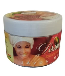 SAVON NOIR ,Black Soap ECLAIRCISSANT DEBBITONE AU MIEL 324 Gr - Imagen 1 de 3
