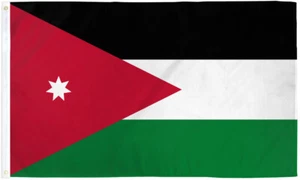Jordan Flag 2x3ft House Flag Jordanian Flag - Picture 1 of 2