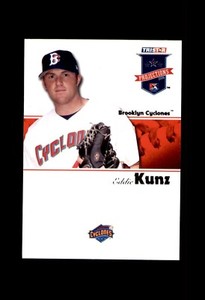 2008 TRISTAR PROJECTIONS BASEBALL ROOKIE CARD #243 EDDIE KUNZ