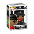 Funko Pop! Tiger Woods #01, Red Shirt, PGA Golf In Stick Pop Protector