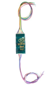 Train Control Systems TCS 1530 WOW101-Diesel DCC Sound Decoder V4.5 9 pin - Picture 1 of 3