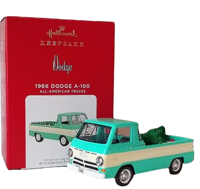 Hallmark Keepsake 2021 All-American Trucks 1966 Dodge A-1000 Ornament