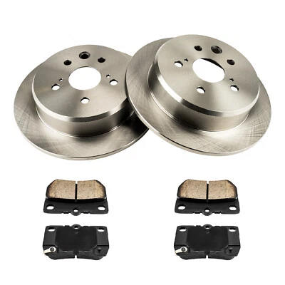 Pastilhas de freio de cerâmica rotores de freio traseiros adequadas para 2006 2007-2013 Lexus IS250 - Imagem 1 de 4