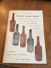 Scarce Antique Whiskey Bottles A Whiskeyana Guide 350 Photos by John Howe 1967