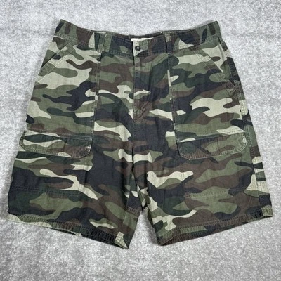 Pantalones Cortos Urban Pipeline Para Hombre 40 Verde Camuflaje Carga Patinador Militar 10" Entrepierna Foto 1 de 4