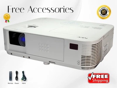 NEC NP-M402H DLP Projector 4K 4000 Lumens USB Viewer PC 3D Ready 20W Speakers ✅ - Image 1 of 4