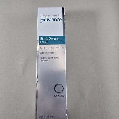 EXUVIANCE BIONIC OXYGEN FACIAL DETOXIFIES ENERGIZE 97ML 3.2FLoz Discontinued NIB - Image 1 of 4