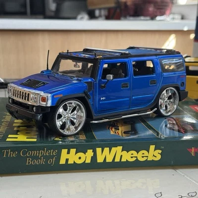 JADA Toys DUB City Big Ballers Blue Hummer H2 DieCast With Spinners  - Image 1 of 4