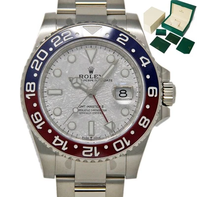 Rolex NUEVO 126719blro GMT-Master II oro blanco meteorito #RL501 Foto 1 de 4