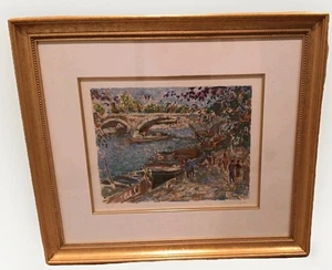Sotiris-Corzo SPRING FROM THE FOUR SEASONS SUITE Signed Framed/Numbered 33"×29” - Picture 1 of 20
