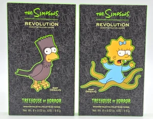 Simpsons X Revolution Treehouse of Horror Eyeshadows “Raven Bart + Alien Maggie” - Picture 1 of 5