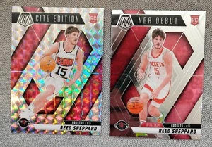 2024-25 Panini Mosaic - City Edition & NBA Debut Reed Sheppard #276 Rookie Cards - Picture 1 of 2