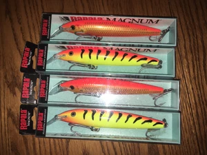 RAPALA FLOATING MAG `14er---4 mit 2 FARBIGEN ANGELKÖDERN - Bild 1 von 1