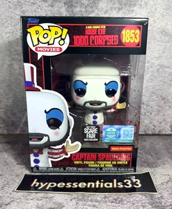 Funko Pop House of 1000 Corpses CAPTAIN SPAULDING #1853 Hot Topic Scare Fair NEW - Picture 1 of 8
