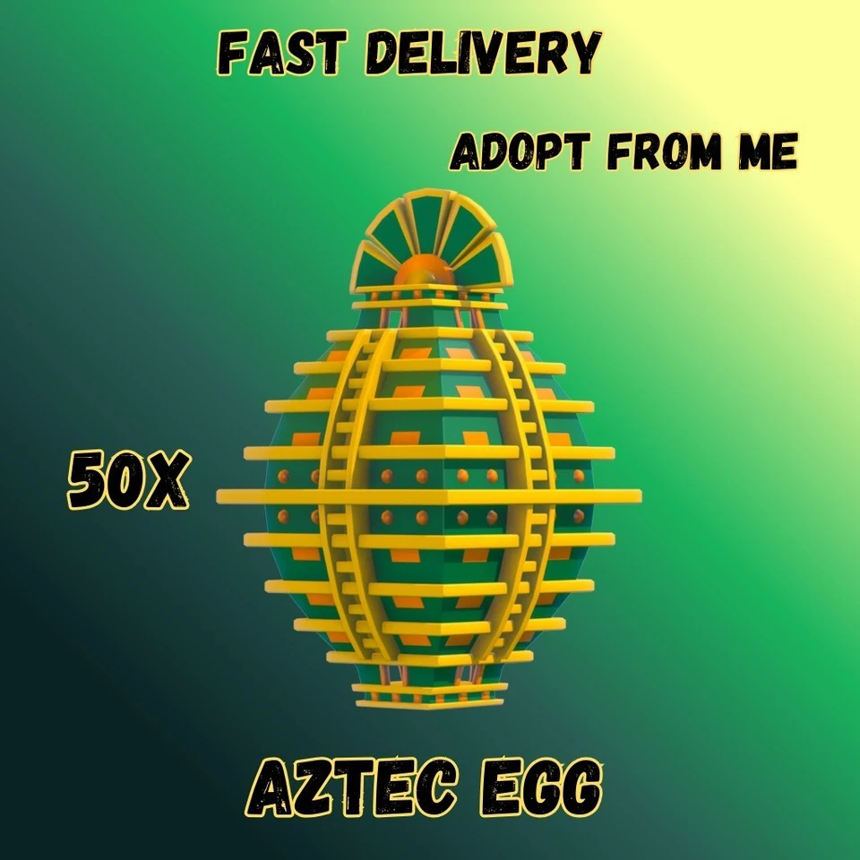 Aztc Egg 50x Adopt Your Pets -  Fast Delivery - Image 1 of 1