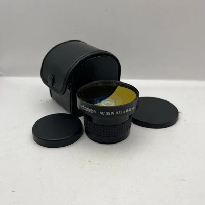 Vivanco VC 85 W 0,42 x Ø 46mm Video Cnverter Lens SQL Japan + Case - Image 1 of 4