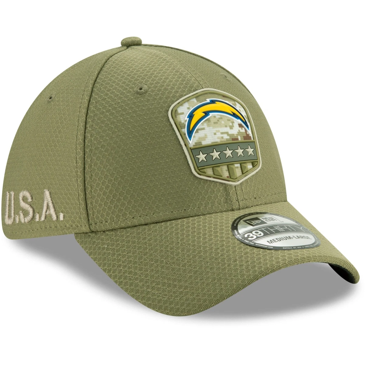 Boné New Era 9Forty Stretch Snap Los Angeles Chargers NFL Salute To Service 2024 25 Masculino Nfp25b M15vf9 Mktp