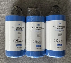 3 CONFEZIONI BAXTER OF CALIFORNIA shampoo riequilibrante quotidiano completo per la cura 16 oz - Foto 1 di 2