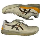 Asics Gel Resolution 8 Le Tennis Shoe Sneakers 1042A163 Cream Putty Us Size 9