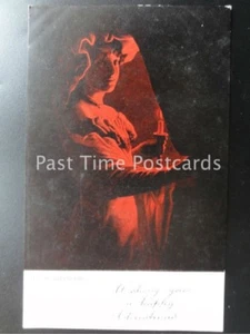 Old Tucks PC - 'Wishing You A Happy Christmas ' OFF TO DREAMLAND' - Picture 1 of 1