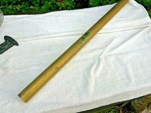 Naval BRASS  *Solid Round* 1-3/8 DIA X 24-3/4" LONG =11.59 LBS *Purity Checked*  - Picture 1 of 6
