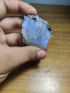 Gema de piedra lunar arco iris cruda - elegancia encantadora, 430 quilates - Imagen 1 de 7