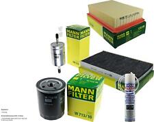 Produktbild - MANN Filterpaket Liqui Moly Klima-Reiniger für Fiat Brava 1.6 16V 1.4 12V Marea