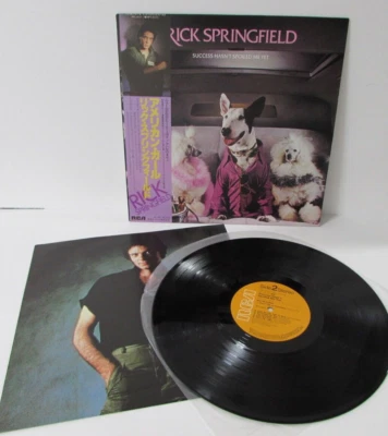 Rick Springfield Success Hasn't Spoiled Me Yet RPL8127 JAPAN LP OBI Vinyl A066 - Image 1 of 4