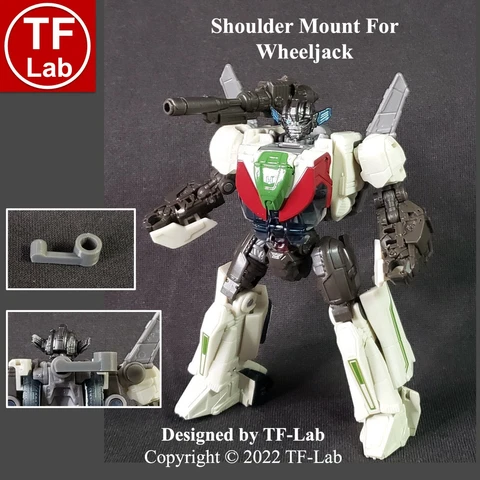 Shoulder Mount Upgrade Kit: Transformers Studio Series SS 81 Wheeljack Bumblebee Cover