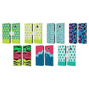 HEAD CASE DESIGNS NAIL ART LEATHER BOOK WALLET CASE COVER FOR MOTOROLA PHONES - Picture 1 of 13