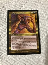 1x Malignant Growth MTG Mirage NM Magic !!