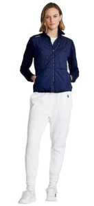 Size M- Ralph Lauren RLX Women's Cool Wool Hybrid Golf Jacket, Navy. - Picture 1 of 4