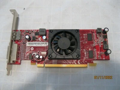AMD Radeon HD 5450 512 MB High Profile PCIe DVI DP Video Card FRU89Y6151 - Image 1 of 4