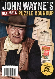 JOHN WAYNES ULTIMATE PUZZLE ROUNDUP Summer 2022 Photos Quotes Trivia Digest Size - Picture 1 of 4